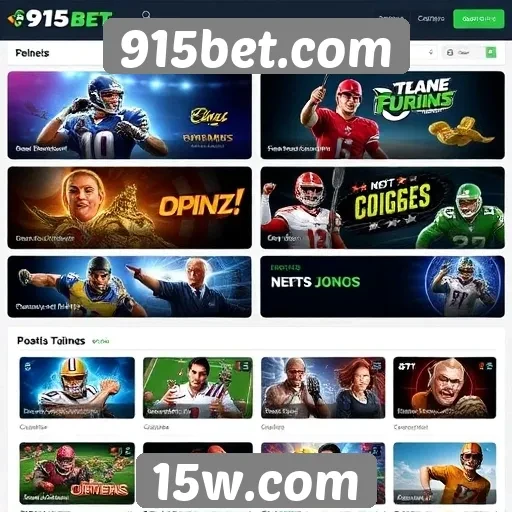 Avaliação dos jogos disponíveis no 915bet com foco na variedade
